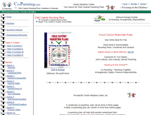 Tablet Screenshot of coparenting.com